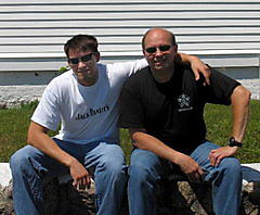 Robert Gilbert and his Dad