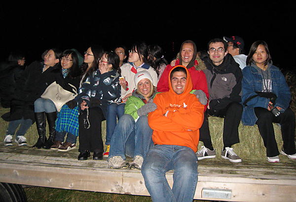 Hayride in Iowa