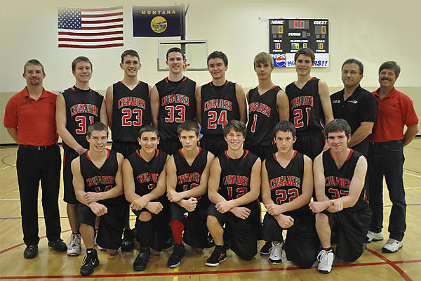 Crusader Varsity Boys Basketball Team