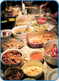 Healthy cooking recipes: Shelley and Shain love to entertain