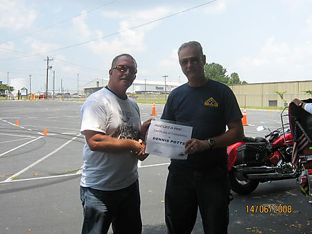 Congratulations Dennis Potts
