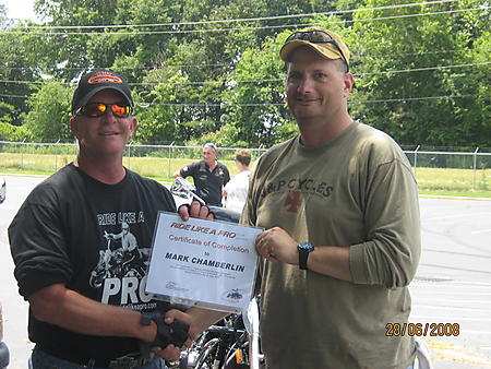 Congratulations Mark Chamberlin