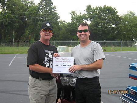 Congratulations Keith Macon