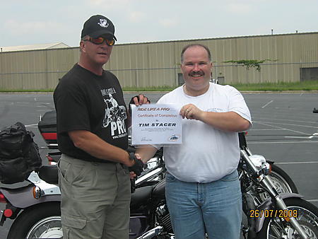 Congratulations Tim Stacer
