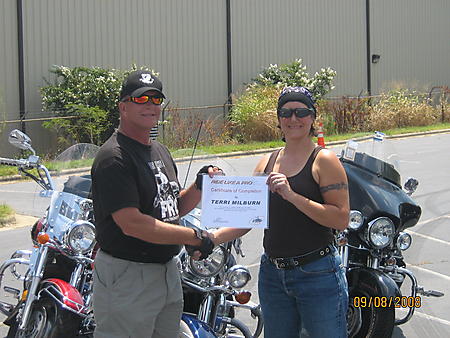 Congratulations Terri Milburn