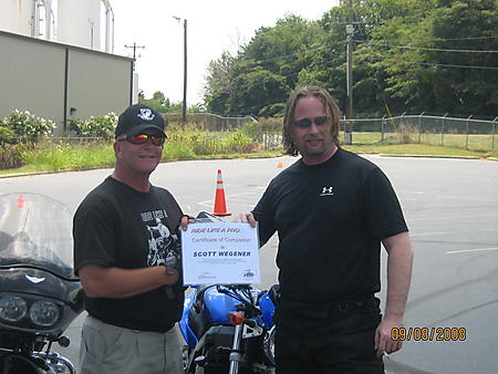 Congratulations Scott Wegener