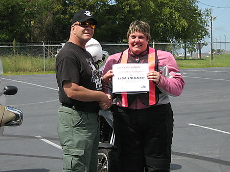 Congratulations Lisa Hecker