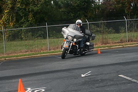 Peter on the course