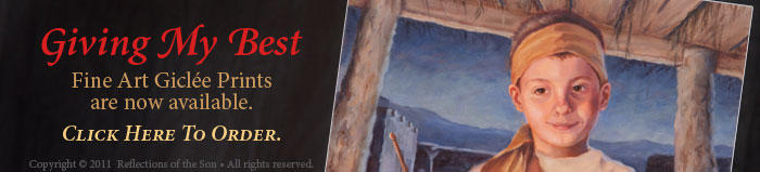 Giving My Best  Fine Art Gicle Prints by Reflections of the Son