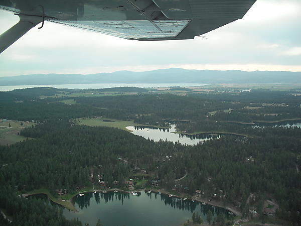 View over BigforkEcho Lake Area