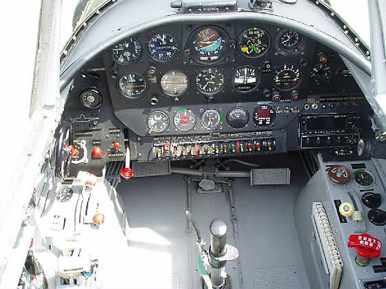 CJ6 Cockpit
