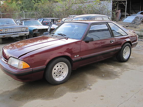1988 Mustang Hatchback with  50 turbo