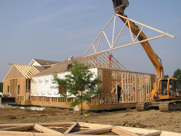Missionary builders working on new BCP office addition