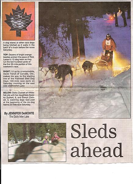 Sleds Ahead