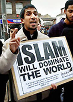 Islam World Dom Sign