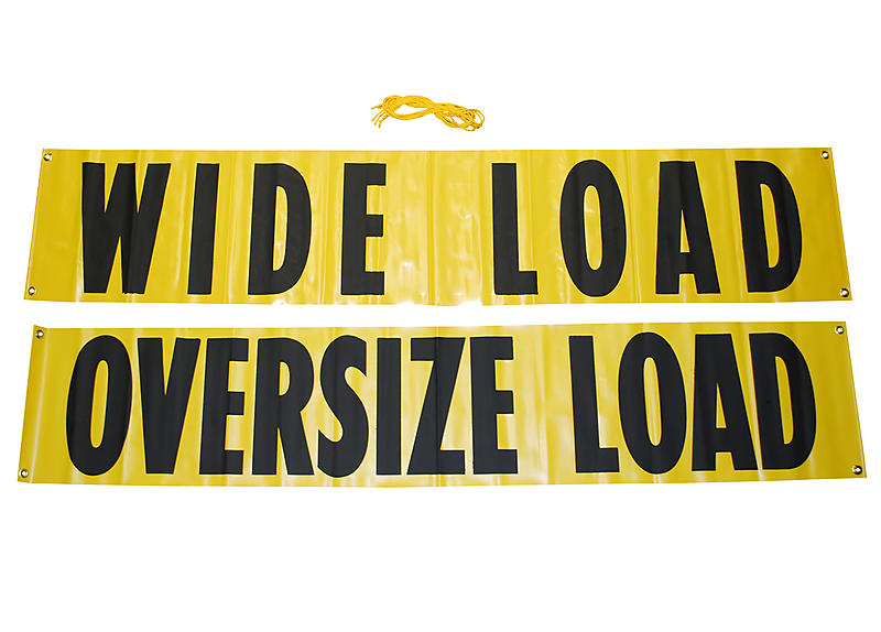 Wide Load Sign >> 14 X 72 Oversize Wide Load Sign With Ropes Wide Load Sign >> 14 X 72 Oversize Wide Load Sign With Ropes