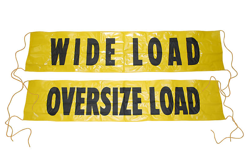 Wide Load Sign >> 18 X 84 Oversize Wide Load Sign With Ropes Wide Load Sign >> 18 X 84 Oversize Wide Load Sign With Ropes