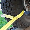 Lasso Strap Around Wheel of Truck | Trucking Depot