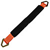 2 Inch Axle Strap with Flat Delta Rings – Orange | Trucking Depot 