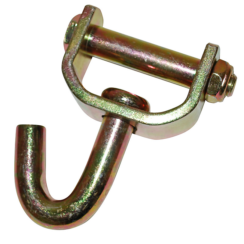 2" Swivel J-Hook for Webbing — STANDARD