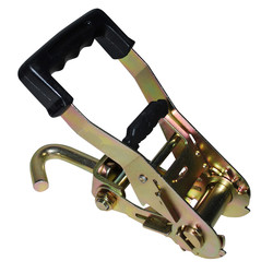 2" Rubber Handle Ratchet with Swivel Hook