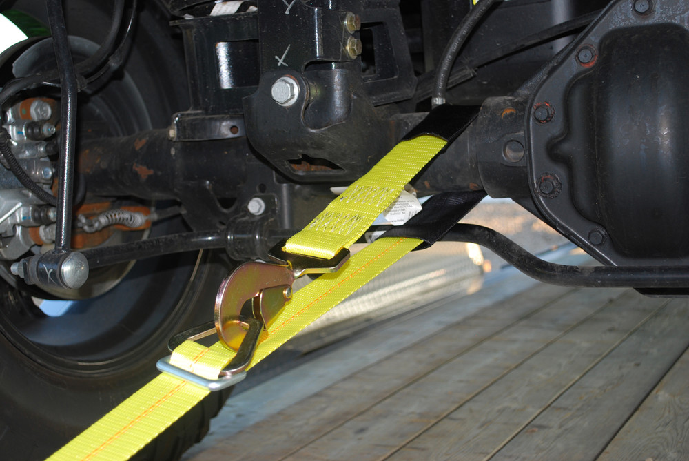 Axle Strap and Tie Down Strap Combination  Trucking Depot