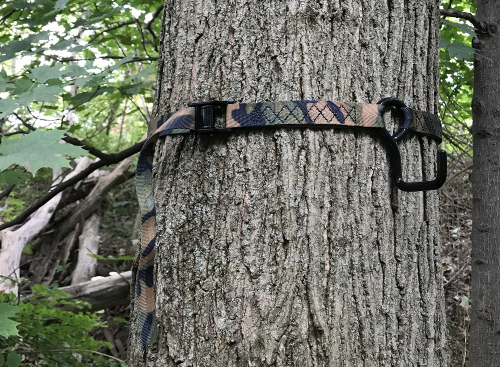 Treestand Hunting Accessory Strap 8211 In Use  Trucking Depot