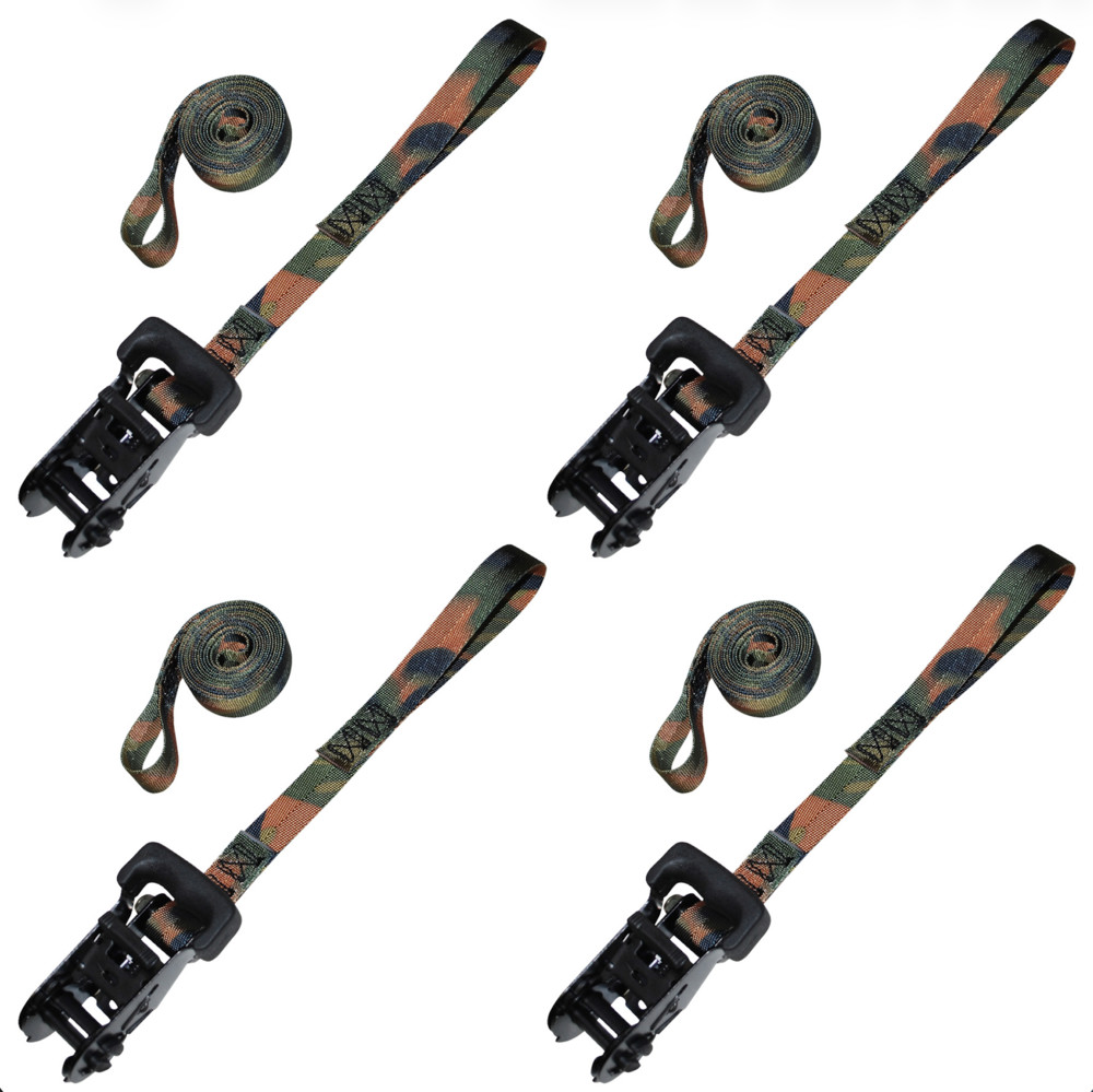 18221 x 88217 CAMO Ratchet Strap With Loops 8211 Product Picture