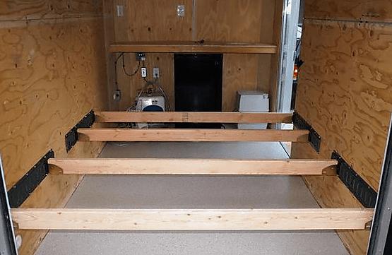 E Track with boards