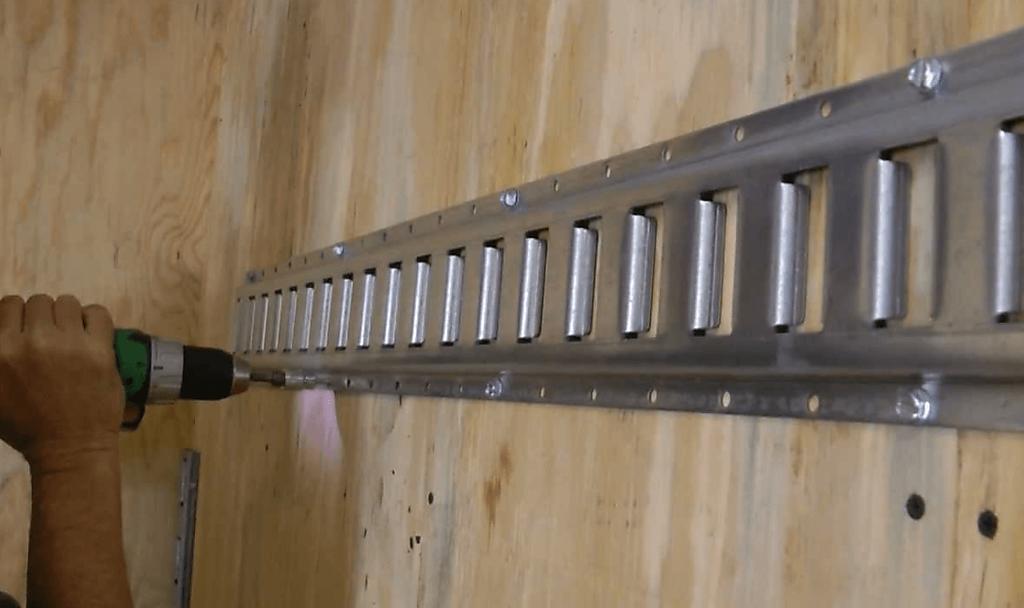 E Track installation