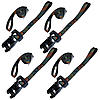 4 PACK 1" x 8' CAMO Ratchet Strap w/5" Loops