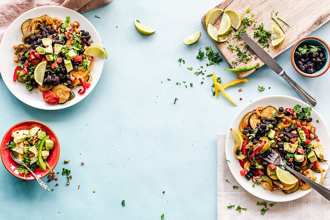 Healthy Life Style Veggie Bowls Meal Prep Idea