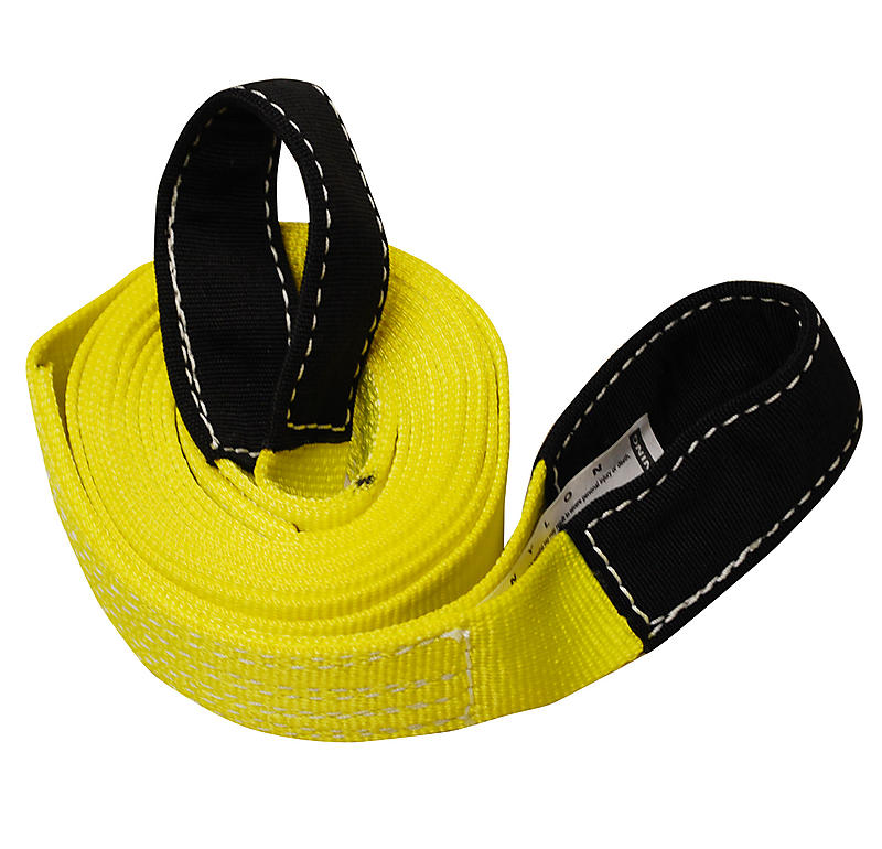 2" 2Ply Nylon Recovery Tow Strap w/8" Cordura Eyes