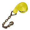 3" x 27' Winch Strap w/ Chain & Hook