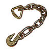 2" 1-Ply Light Duty Tow Strap w/ 8" Eyes