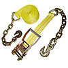 2 inch Ratchet Strap with Chain & Hook | RatchetStrapsUSA