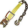 2" Ratchet Strap Short End w/Chain & Hook