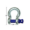 3/8" - 1 ton Screw Pin Shackle | RatchetStrapsUSA