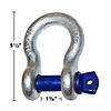 7/8" - 6.5 ton Screw Pin Shackle