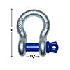 3/4" - 4.75 ton Screw Pin Shackle