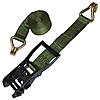 2" Custom Ratchet Strap w/ Wire Hooks