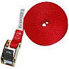 1" Red Heavy Duty Endless Loop Cambuckle Strap