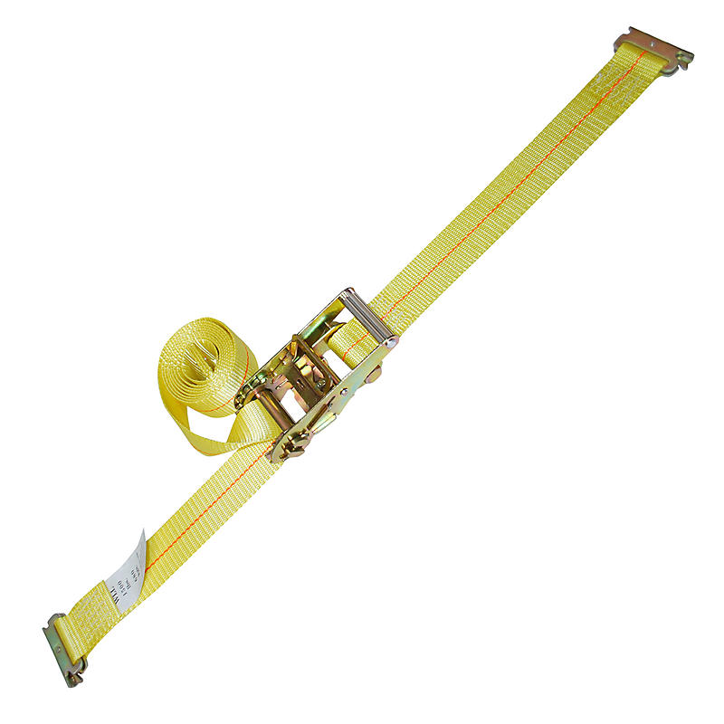 2 inch Heavy Duty Ratchet Strap with E Track Fittings RatchetStrapsUSA