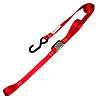 1 inch Red Cam Buckle Strap with S Hook and Loop