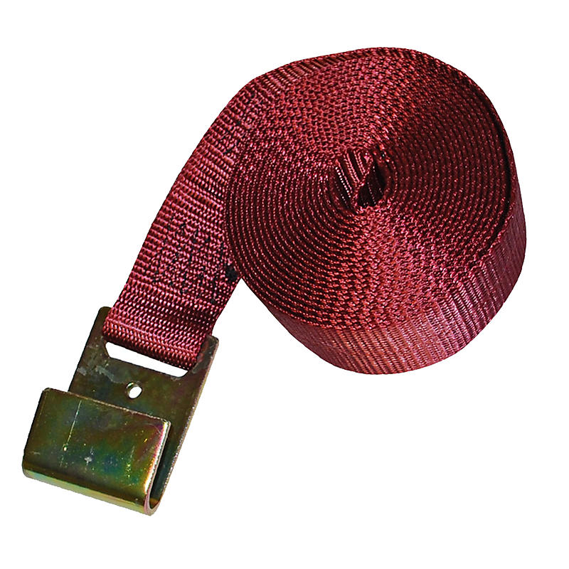 2" Custom Winch Strap w/Flat Hooks