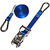 1" Stanless Steel Ratchet Strap with Stainless Carabiner