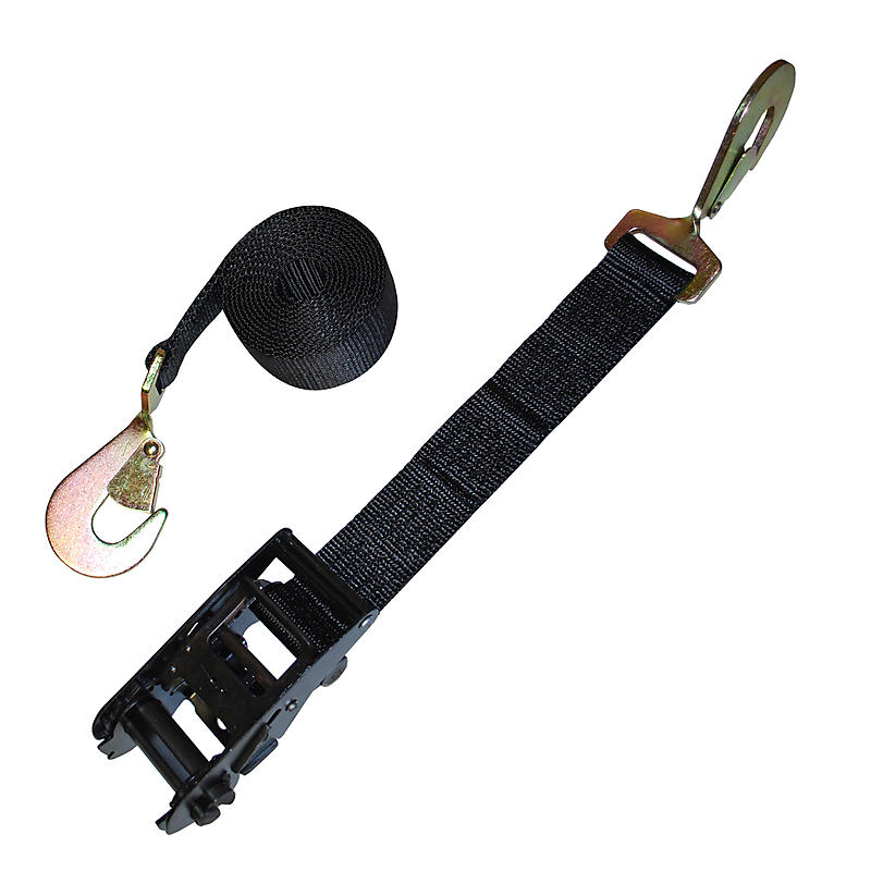 2 inch Custom Ratchet Strap with Twisted Snap Hooks RatchetStrapsUSA