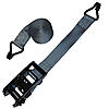 2" Ratchet Strap with Black Wire Hooks and Black Ratchet