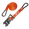 1" Stanless Steel Ratchet Strap with Stainless Carabiner