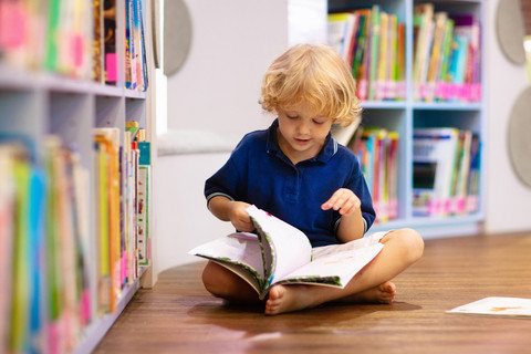 Boy Reading